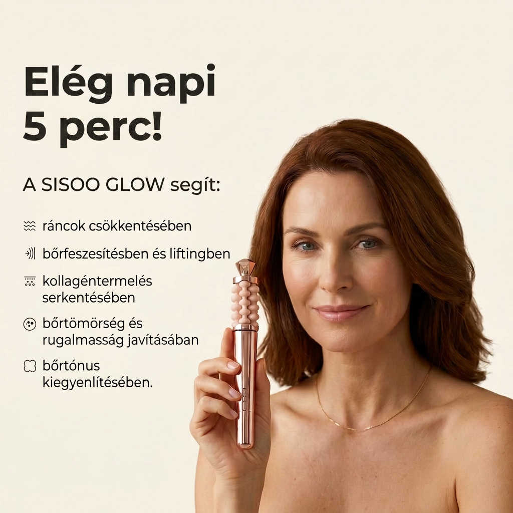 SISOO GLOW arcmasszázs eszköz — 1. kép